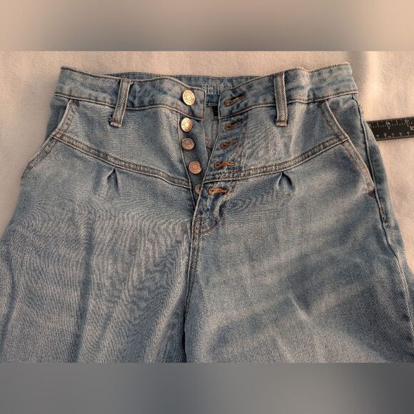 Wild Fable Pleated Mom Jeans Pre-owned - Picture 9 of 10